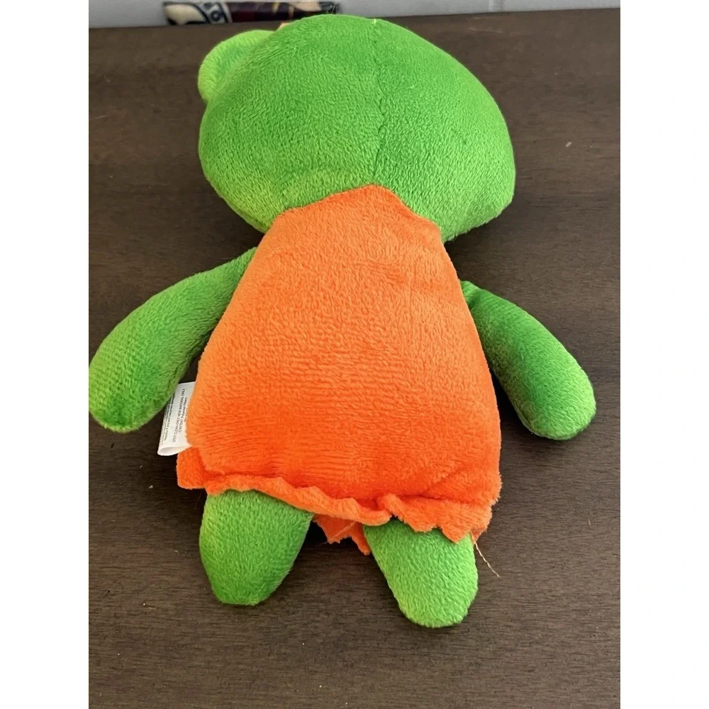 Reese's Peanut Butter Cups Stuffed Plush Green Monster Squeaky Dog Toy Crinkle‎